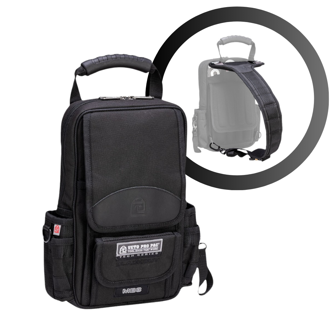 MB3 BLACK OUT with SLING STRAP – VETO PRO PAC JAPAN