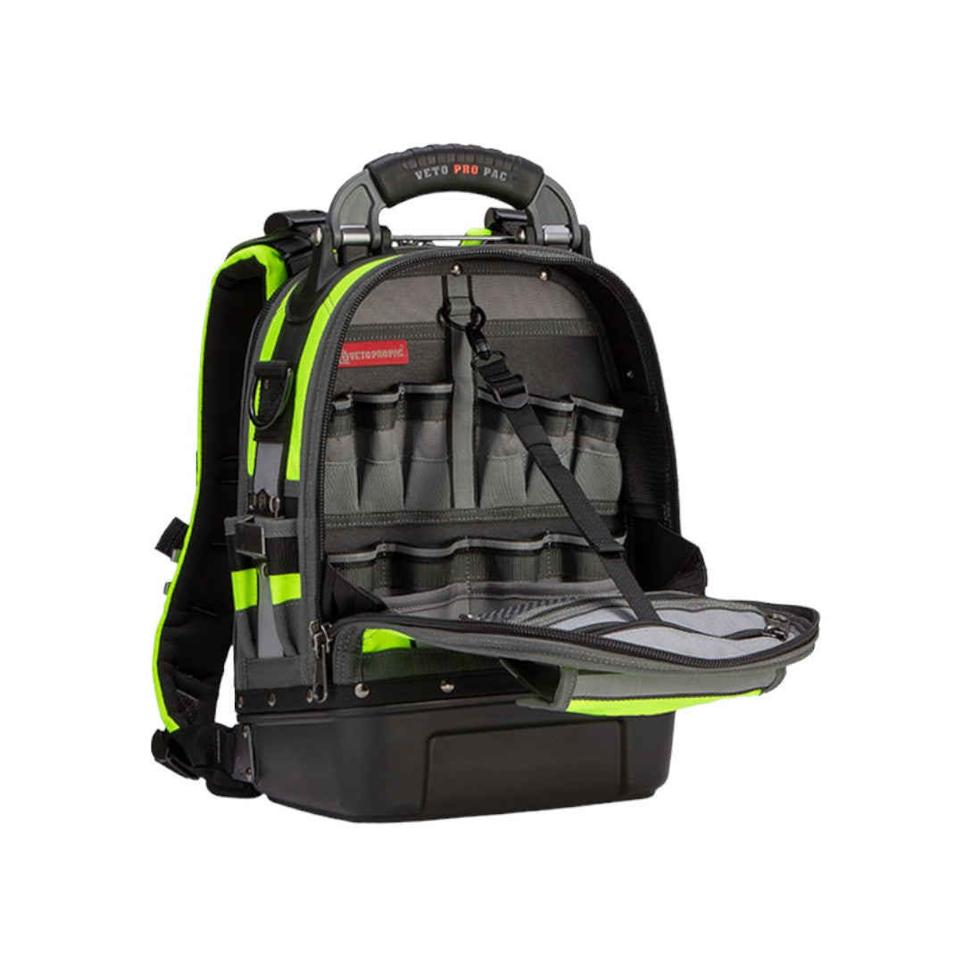 TECH PAC MC HI-VIZ YELLOW