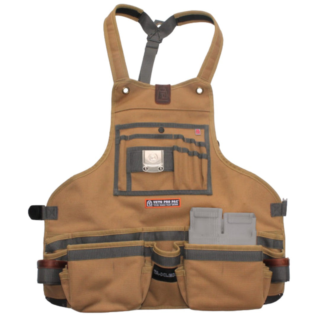 TA-XLBX TOOL APRON WITH BOXED POCKETS（チェストエプロン）