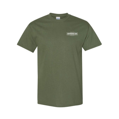 Tシャツ-OLIVE VETO ANVIL