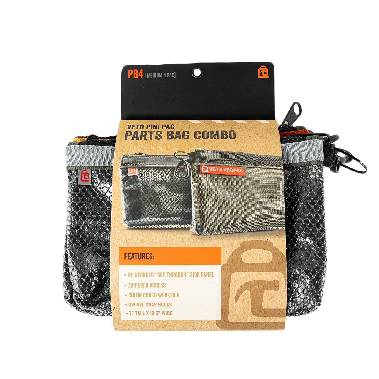 PB4（ミディアムパーツバッグ4個） – VETO PRO PAC JAPAN