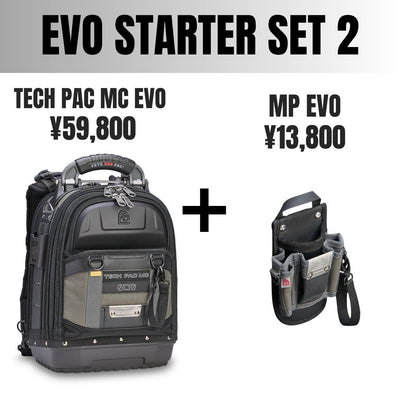 EVO STARTER SET 2：TECH PAC MC EVO & MP EVO