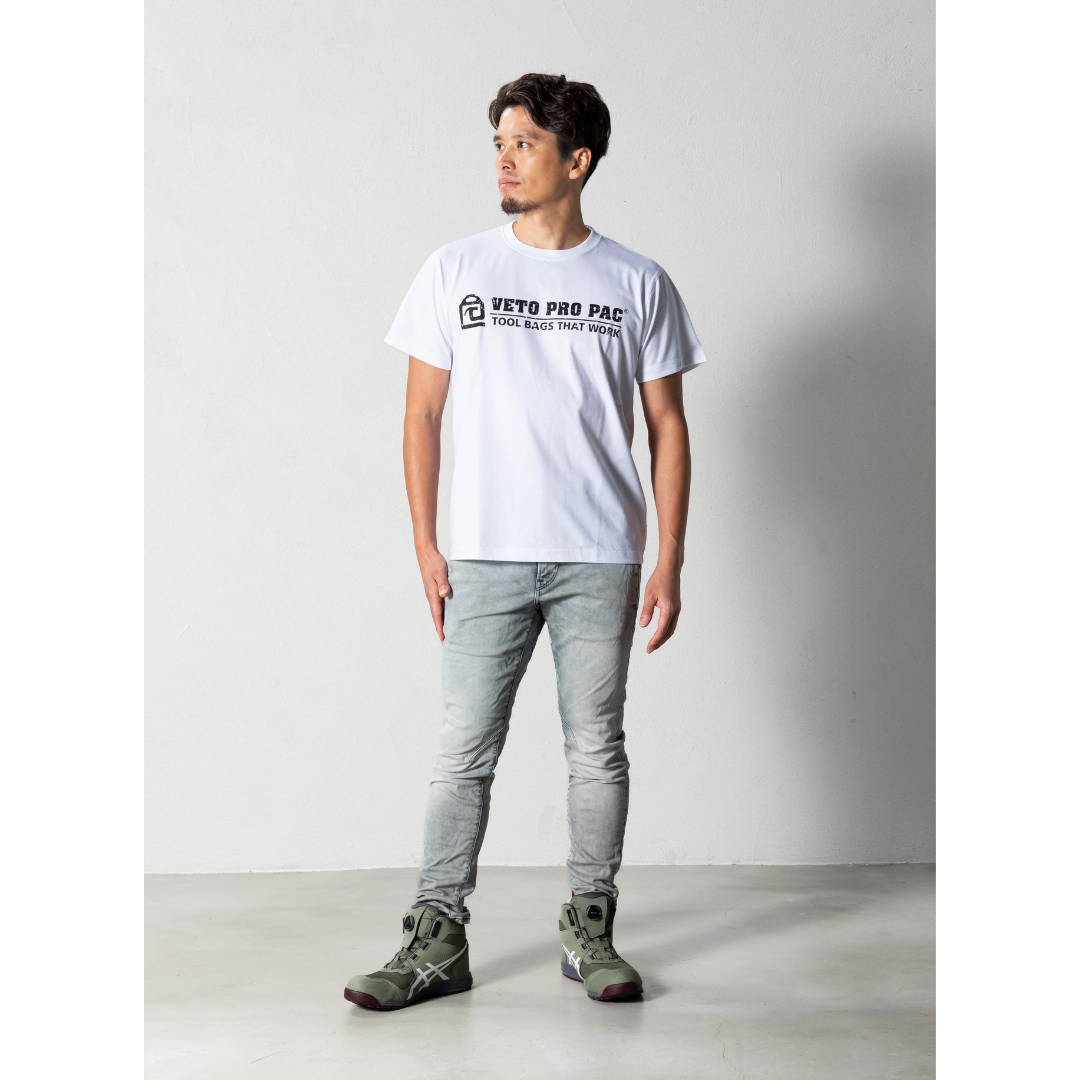 Tシャツ TOOL LOGO WHITE