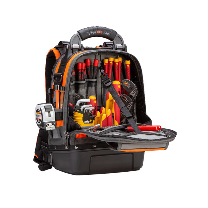 TECH PAC MC HI-VIZ ORANGE