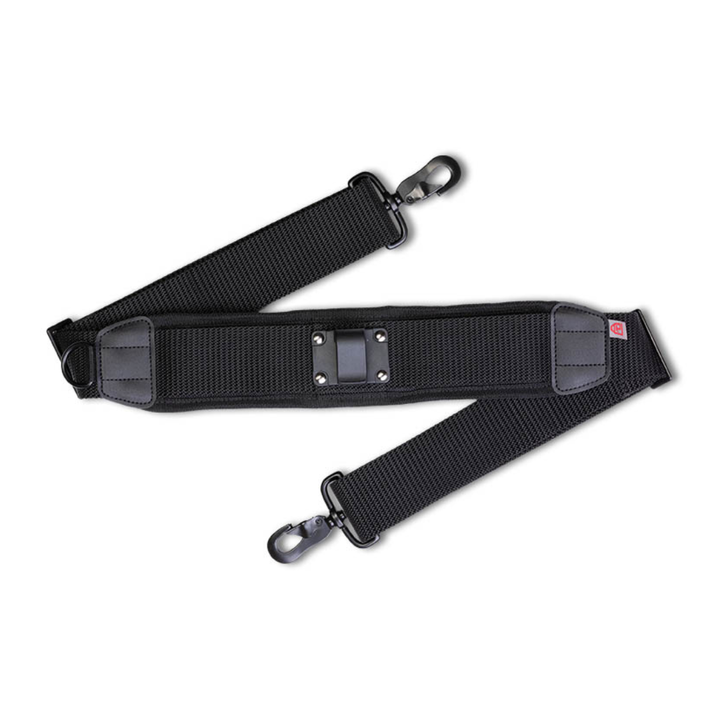 クリップ付き 50inch(127cm) Black Padded Shoulder Strap