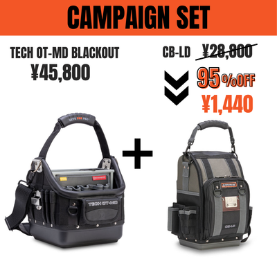 【限定復活】TECH OT-MD BLACK OUT & CB-LD(95%OFF)
